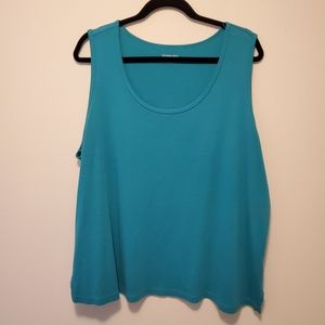 Teal tank top